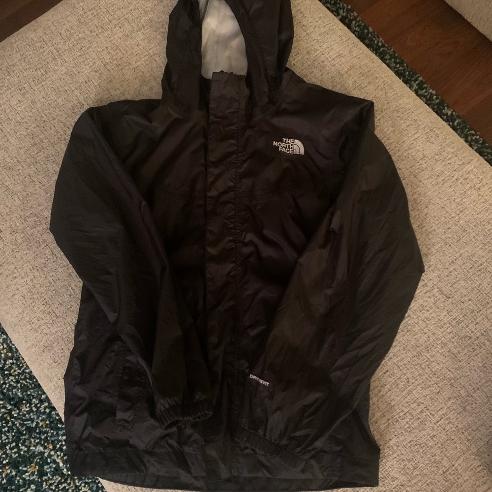 Girls North Face Rain Coat